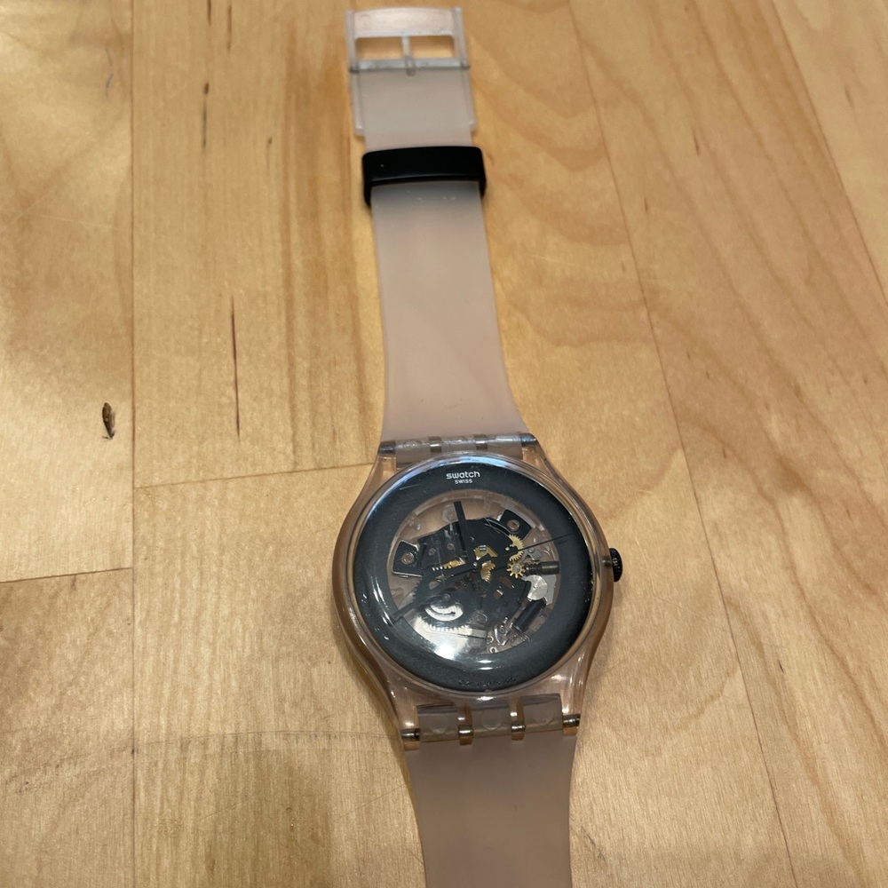 Swatch Watch - Clear Face